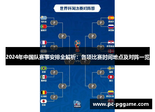 2024年中国队赛事安排全解析:各项比赛时间地点及对阵一览 2024年中国队赛事安排全解析:各项比赛时间地点及对阵一览