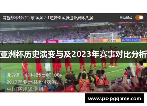 亚洲杯历史演变与及2023年赛事对比分析